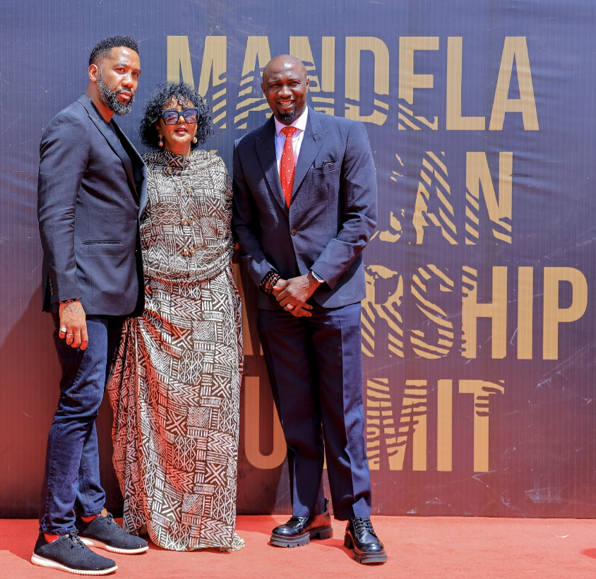 Red carpet at the Mandela African Leadership Summit