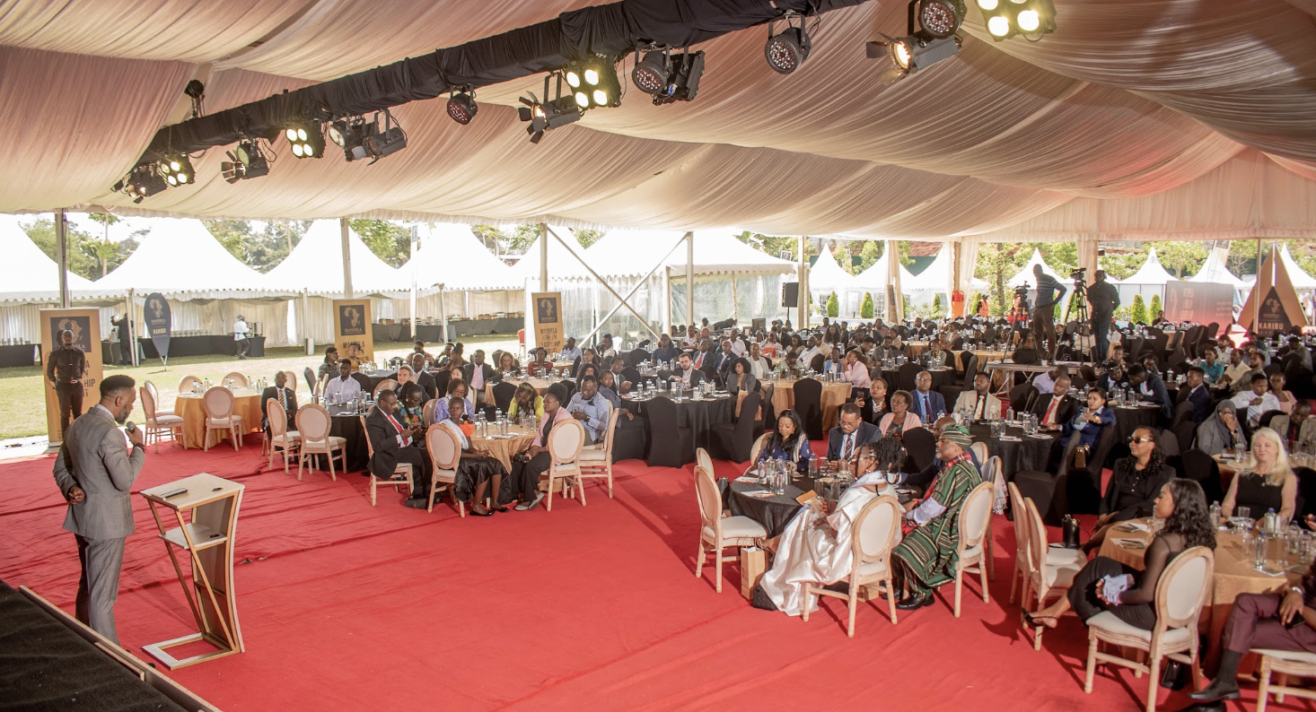 Audience at Ndaba Mandela speaking event
